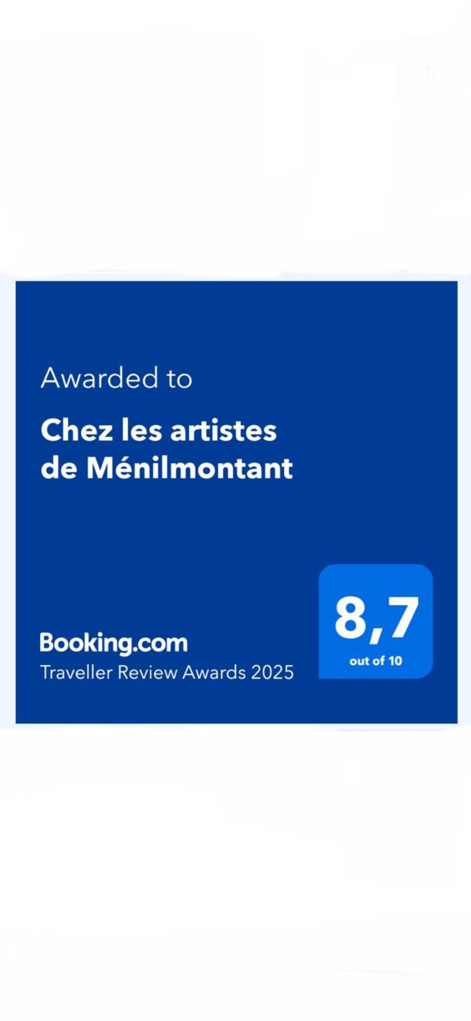 巴黎Chez Les Artistes De Menilmontant公寓 外观 照片